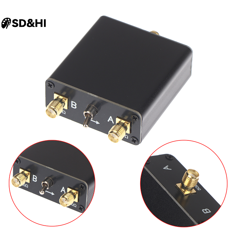 Novo Chaveador Manual de Antena RF de Alta Frequência 10W Portátil para Transceptores SMA