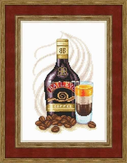 Tellet korsstingsett brandy rum bailey remy martin courvoisier xo vin øl drikke , 1 sett