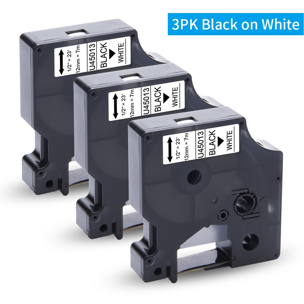 UniPlus Protective Label Printer Bag Fit for Dymo Label Maker 420P LabelManager 420P Printer Storage Case with Pocket Bag 45013: 3PK 45013