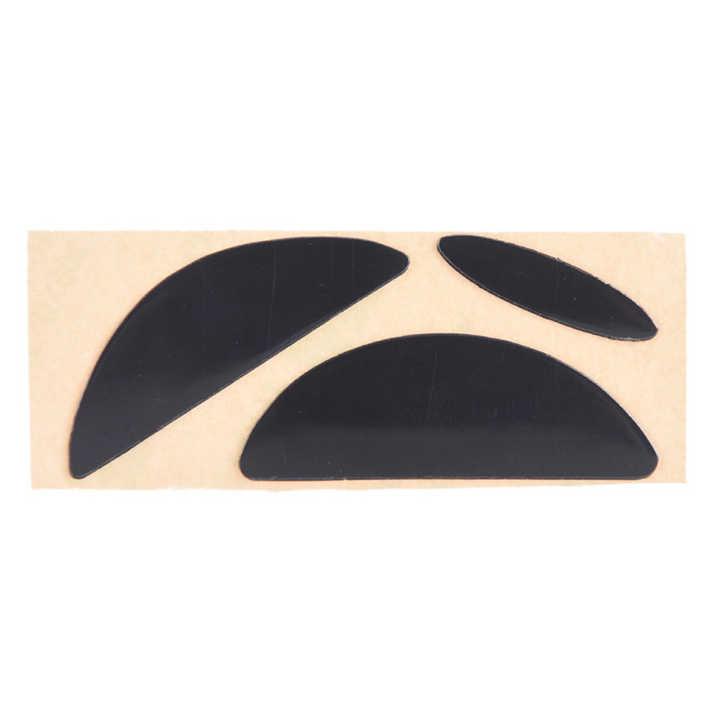 1Set Vervanging Muis Voeten Schaatsen Muis Pads Voor Logitech G Pro G500 G500s Draadloze Mouse Skates: zwart