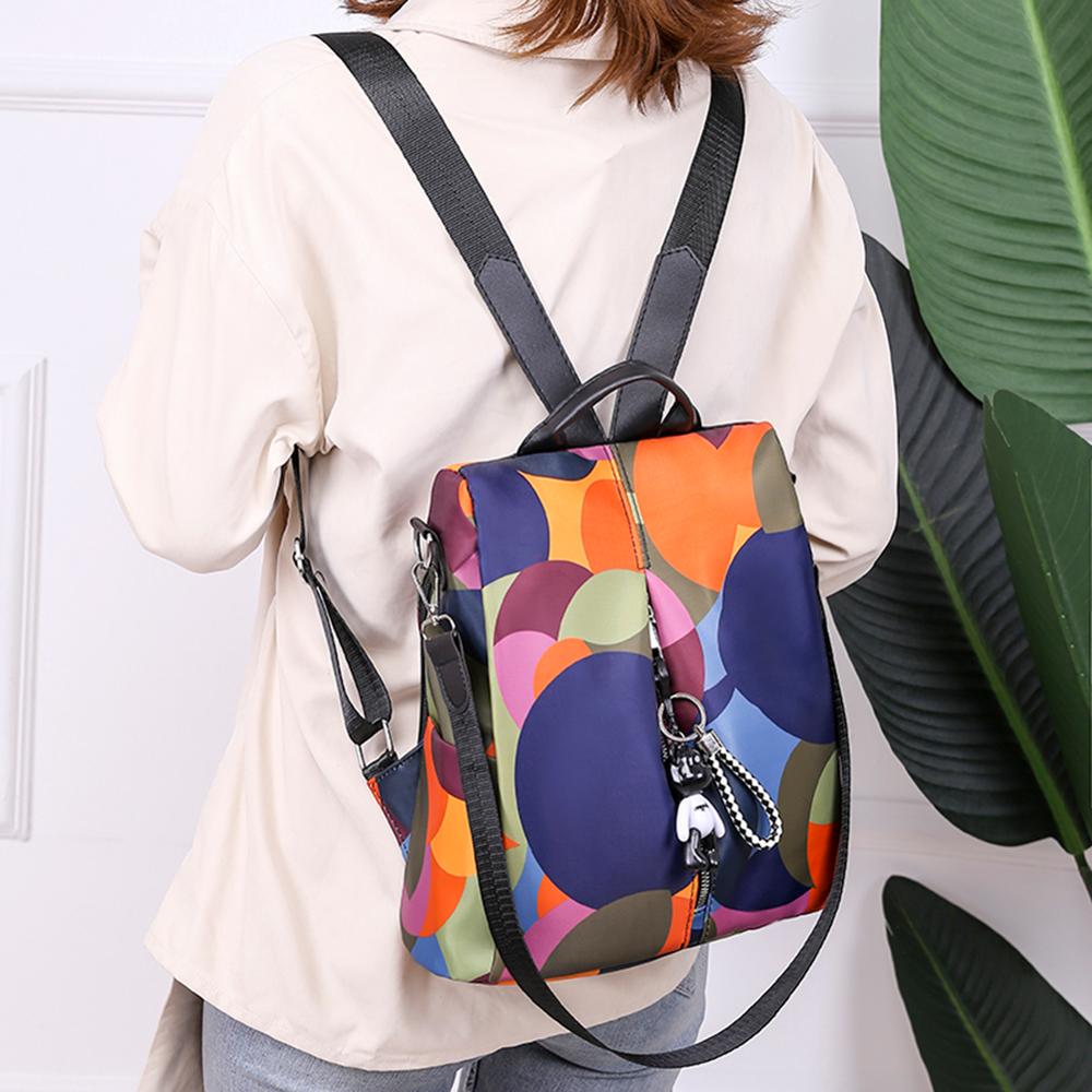 Casual Oxford Doek Vrouwen Rugzak Anti Diefstal Meisjes Schooltassen Tiener Reizen Dagrugzak Schoudertas Kleurrijke Mode Grote Back Pack