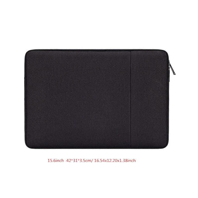 Wasserdicht Stoßfest Aktentasche Laptop Fall männer frauen Tote Büro Reise Business Handys Dokumente Lagerung Zubehör: Black XL