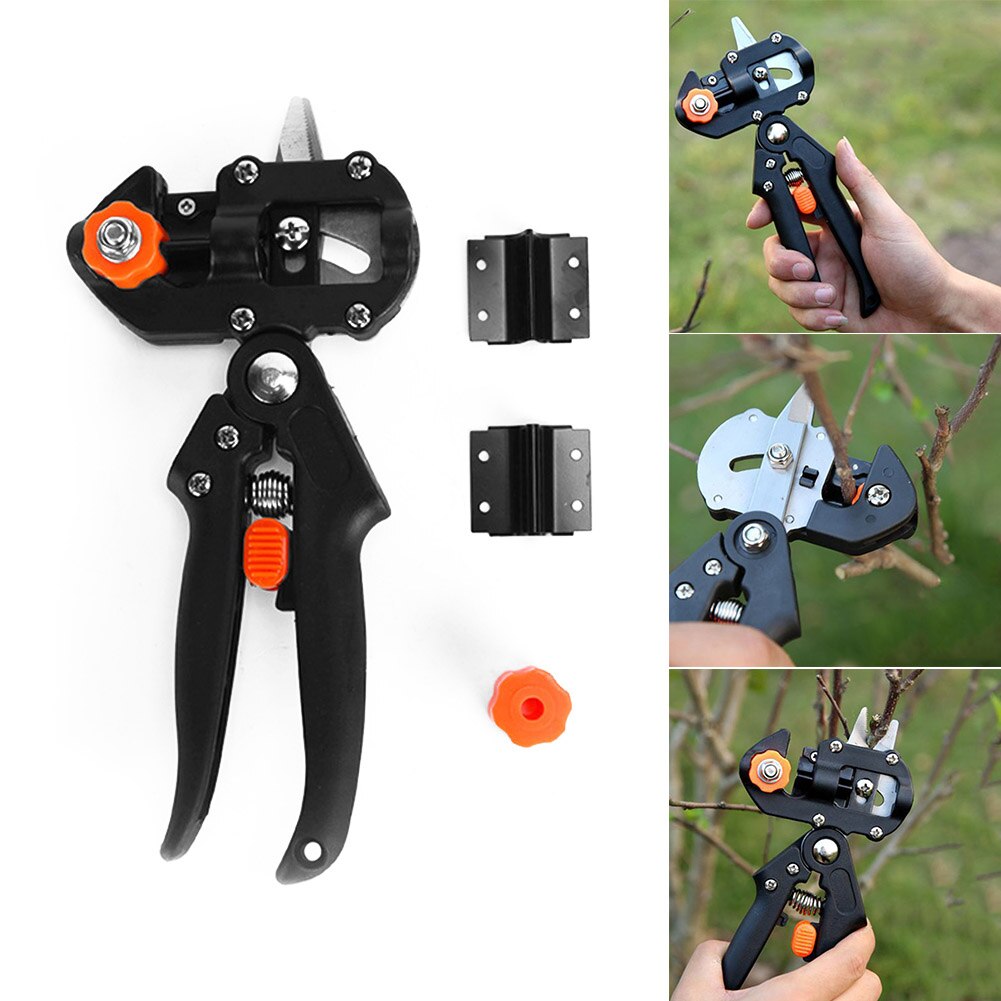 Garden Nursery Fruit Tree Grape Vine Pruner Shears Scissor Grafting Cutting Pruning Tools Set GHS99