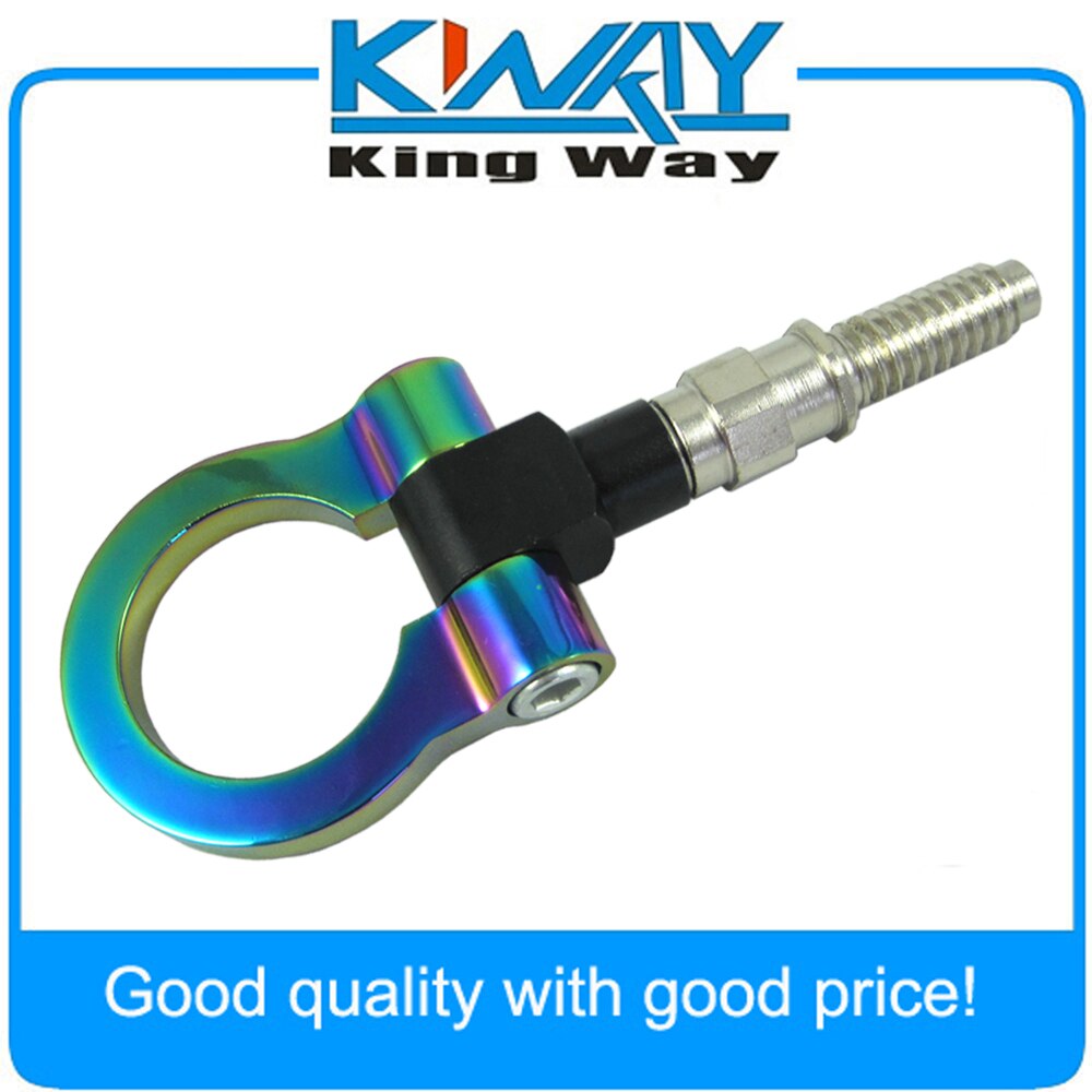 Gancho de remolque para BMW, E46, E81, E30, E36, E90, E91, E92 y E93, JDMSPEED-NEO cromado, EURO RACING, T2