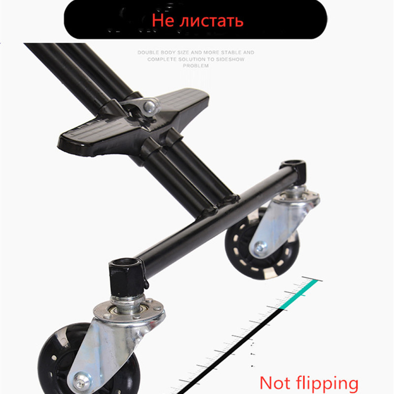 Tricycle pliable et léger, avec poupée pour bébé, à quatre roues, pour enfants de 1 à 3 à 5 ans
