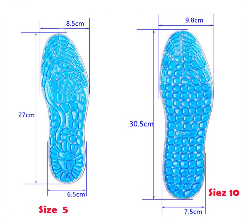 Arch Suport Insoles Women Unisex Arch Support Sport Shoe Insoles Insert Cushion for Men Women Sweat Breathable Silicone Damping