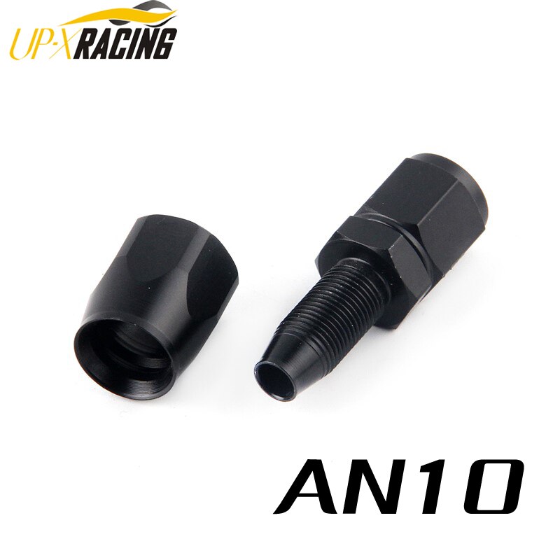 Rett 90 grader aluminium  an4 6 8 10 smidd type svingbar slange endekobling adapter oljekjøler drivstoffledning