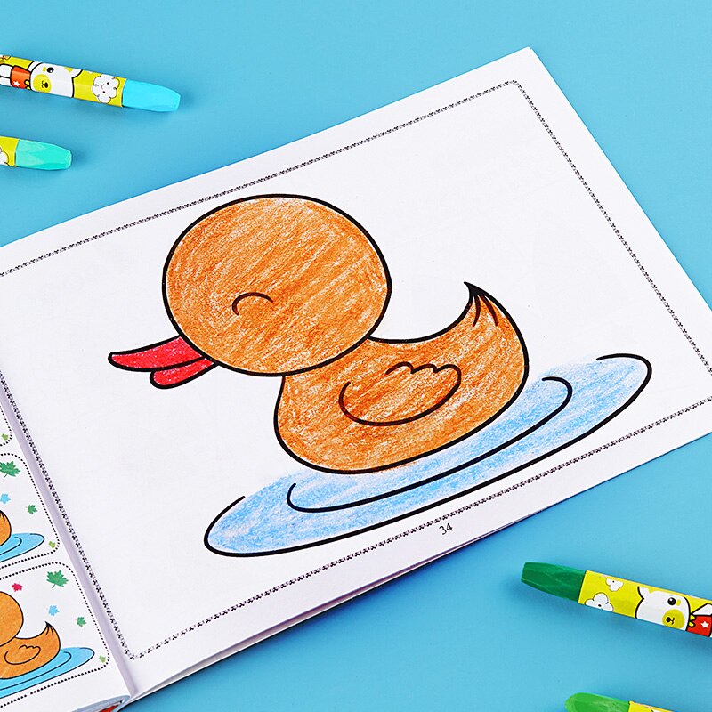 Tekening Chinese Kleurboeken Schilderen Boeken Aquarel Libros Studenten Kids Kinderen Leren Art Beginners Educatief