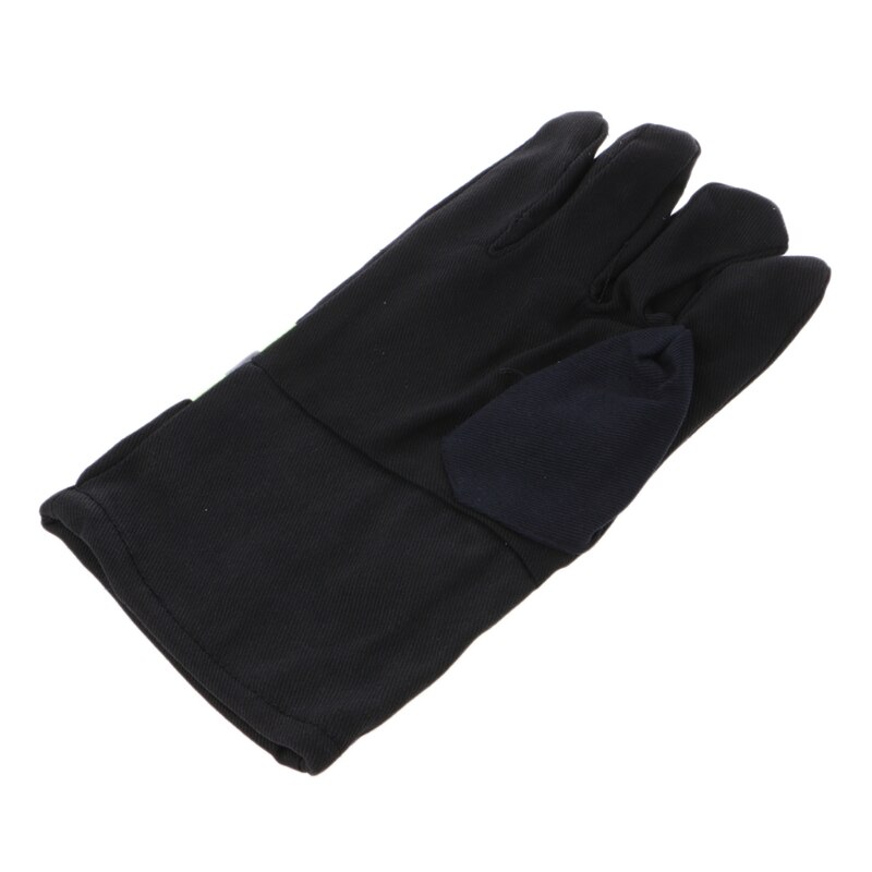 Fire Protective Gloves With Reflective Strap Resistant Flame Safety Equipment G92E