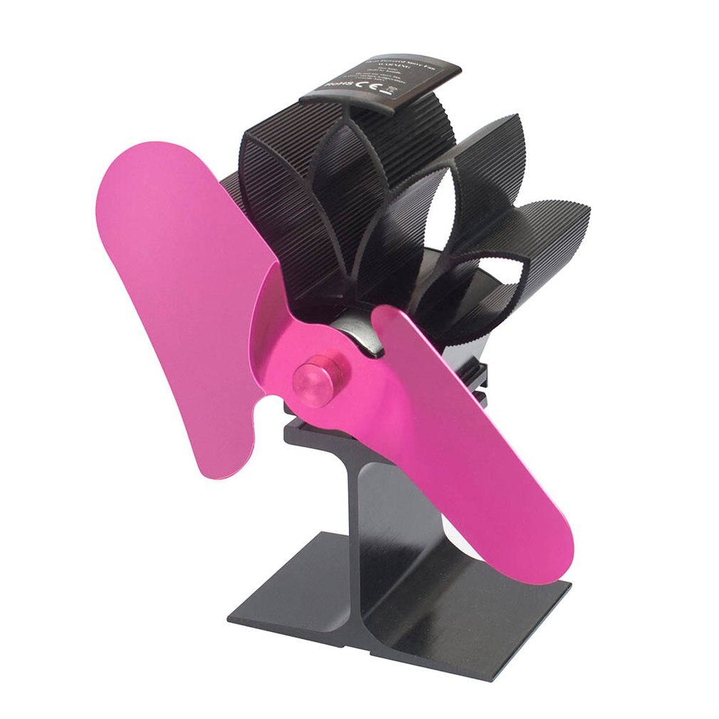 Stove Fan For Fireplace Wood Log Burner Powered Eco Fan Fireplace Fan Thermal Power Fan Heat Powered Stove Fan: 06