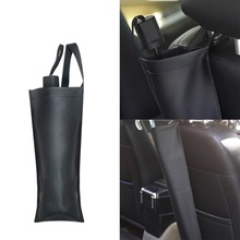 Universele Auto Paraplu Bag Synthetisch Lederen Autostoel Terug Paraplu Opbergtas Houder Auto Opruimen Accessoires