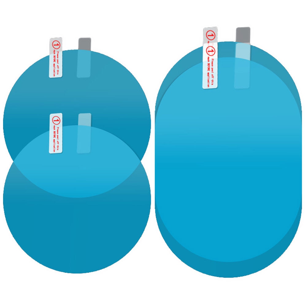 Film de protection antibuée pour rétroviseur | 2 pièces, Film de protection transparent et étanche pour rétroviseur de voiture