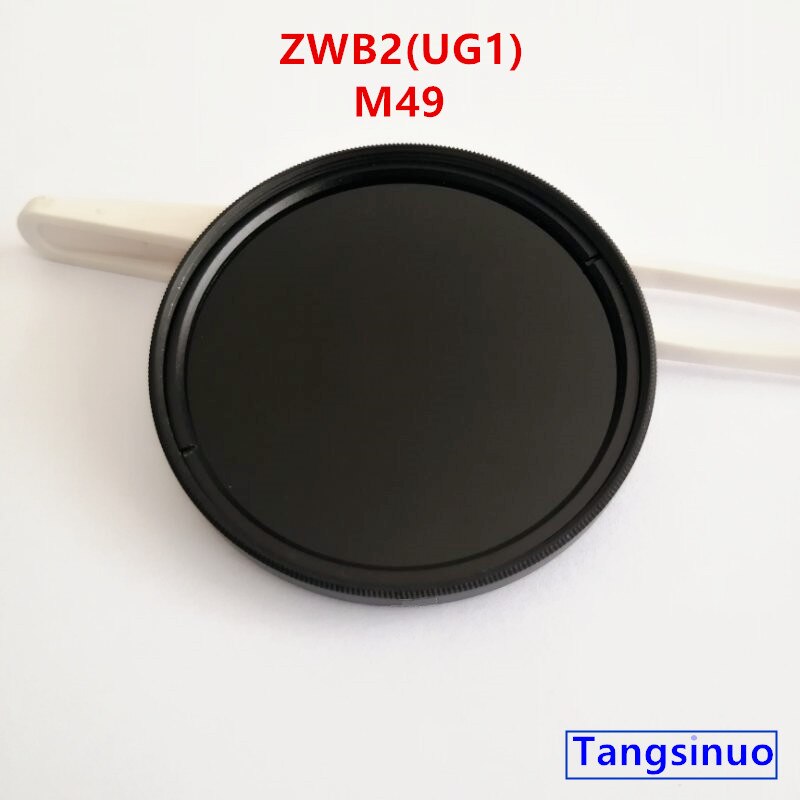 49Mm 365nm Uv Pass Camera Filter ZWB2 UG1 U-360 Ultraviolet Zwart Glas Zichtbaar Licht Cut