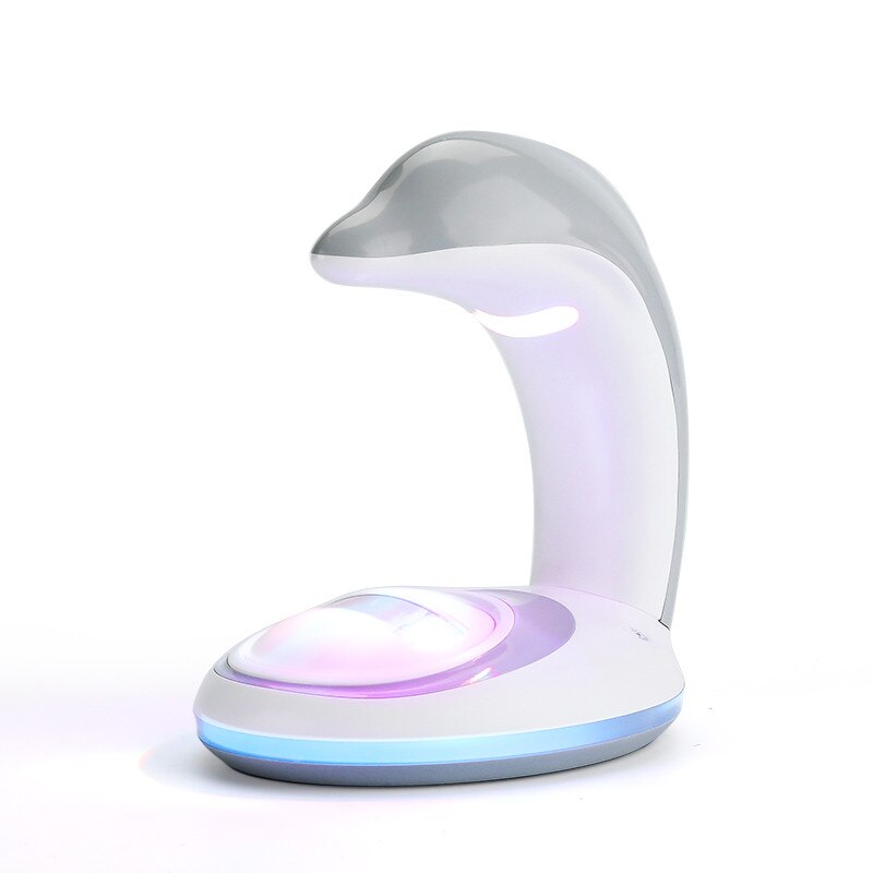 Clever Heimat Festival 3D Delphin Regenbogen Projektor USB blendend LED Leucht Lampe 19Apr1 Fan Luftbefeuchter: GY