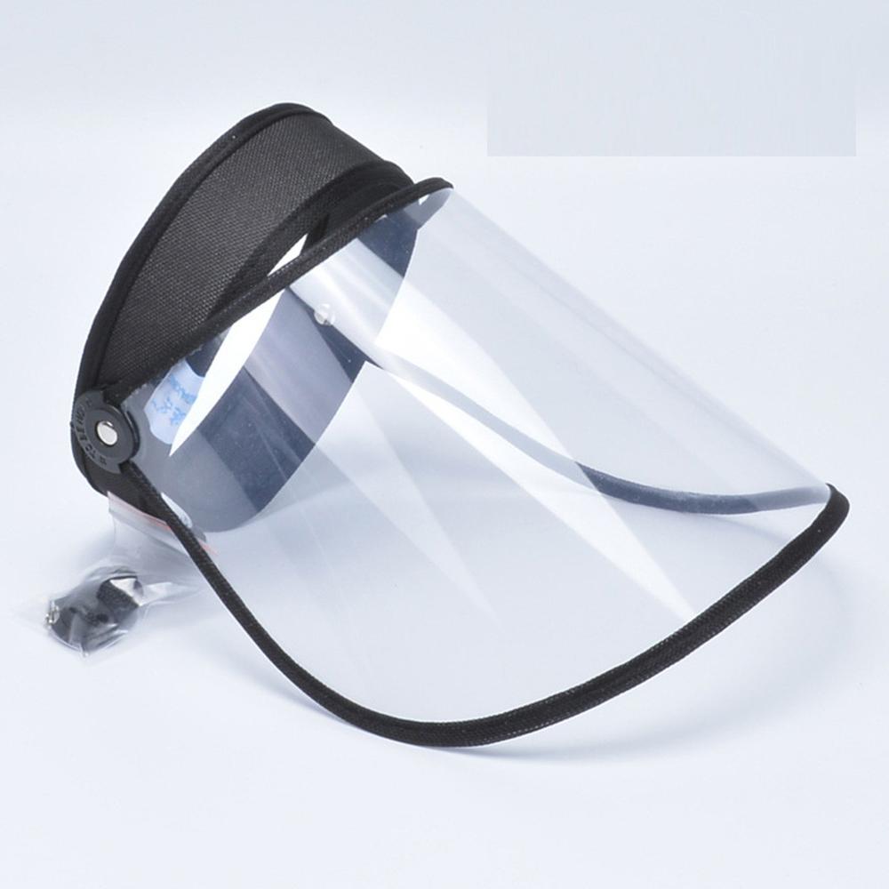 Mode Vrouwelijke Zomer Pvc Zonnehoed Fietsen Reizen Zonneklep Verstelbare Outdoor Zon Tegen Uv-stralen Bescherming Transparante Hoed Cd: Default Title