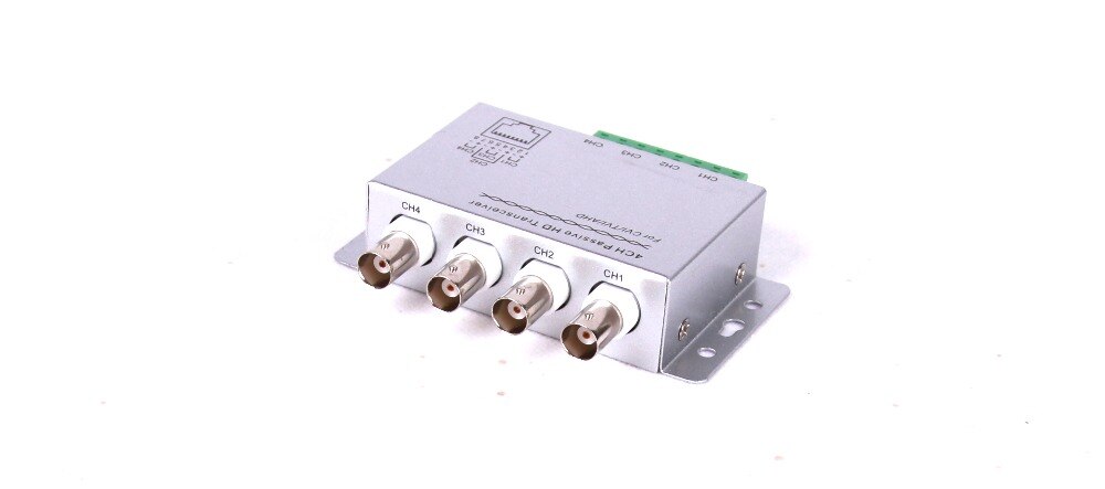 SURGE 4 Channel Active Passive Video Balun Rohs Transmitter Receiver 4CH UTP Cat5 RJ45 Support HDCVI/AHD/TVI Camera