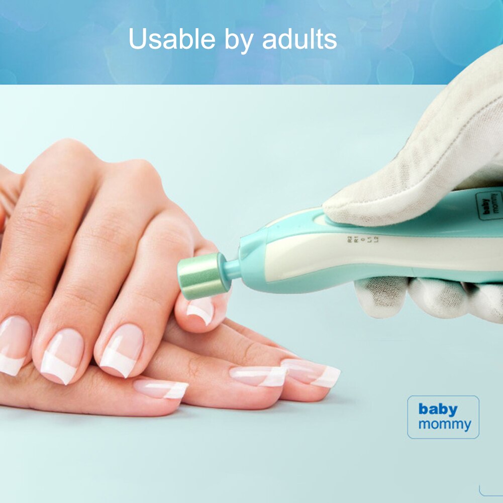 Portable adulte bébé électrique coupe-ongles multifonctionnel sûr manucure pédicure pour enfants adulte silencieux lime à ongles bébés soins des ongles