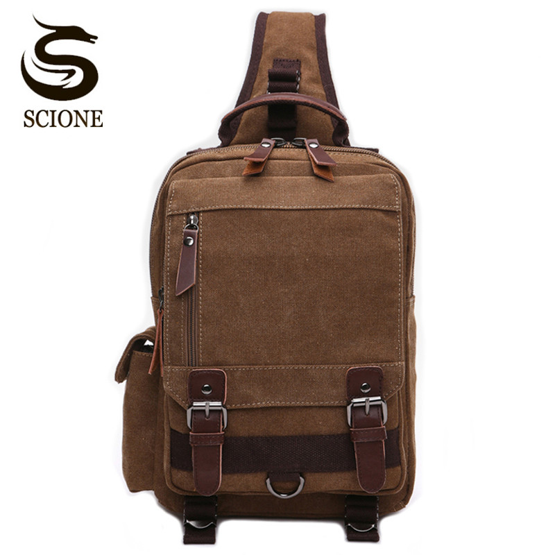 Scione hommes poitrine sac décontracté voyage sac à main Messenger sacs femmes femme bandoulière sac à bandoulière petit bolsas mujer