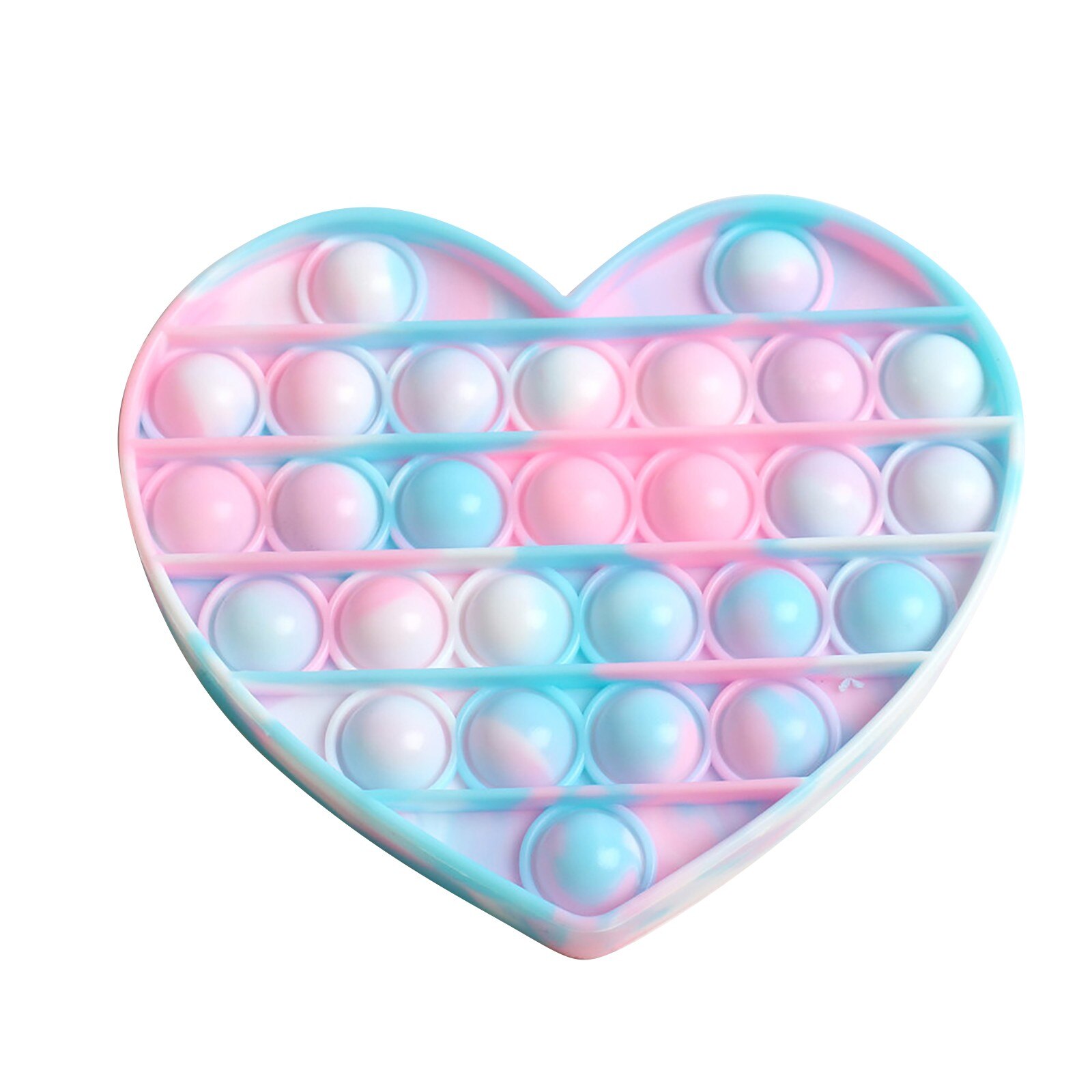 Push Pops Bubble Sensory Toy Autism Needs Squishy Stress Reliever Anxiety Anti-Stress POPIt Silicone Children Adult Desktop Game