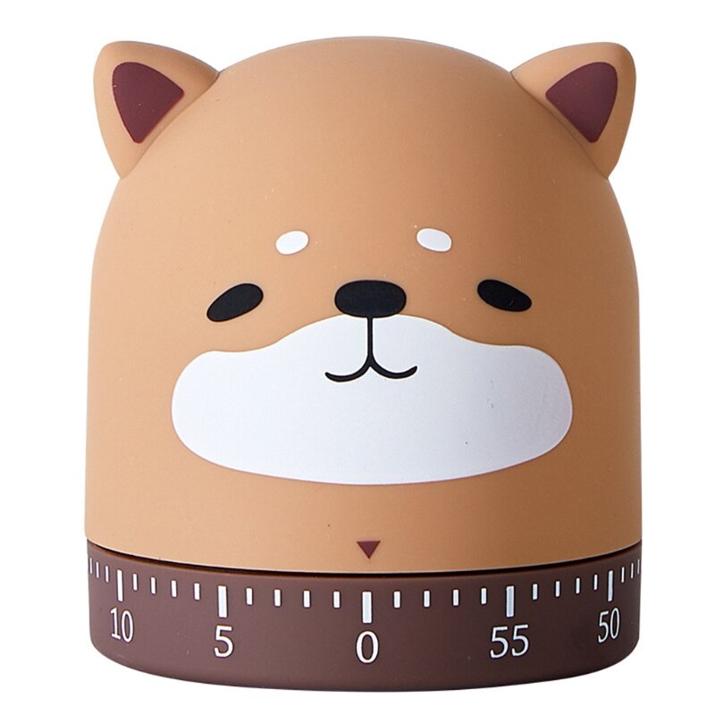 Cute Animals Time Timer No Battery Mechanical Countdown Alarm Timers For Cooking R66B