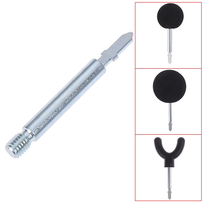 75Mm Rvs Percussie Massage Tip Verlengstuk Voor Jigsaw Massager Bit Tip Set