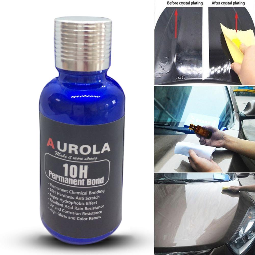 10H Ceramic Automotive Coating Car Kit, Super Hydrophobic Ceramic Coating Paint Nano Anti-Scratch Car Protector