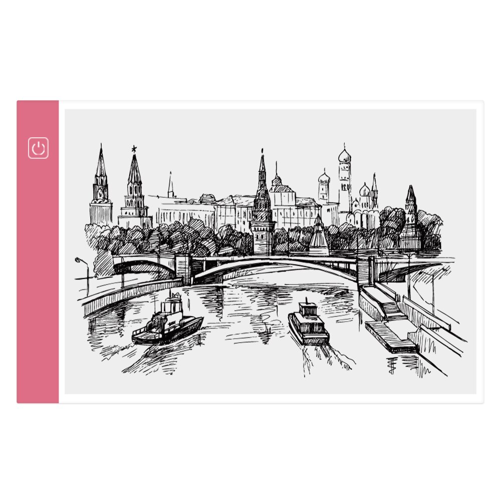 A4 Durable Tracing Board Table Drawing Tablet Panel LED 4W USB Copy board Office school supplies Sketchpad Copy Board