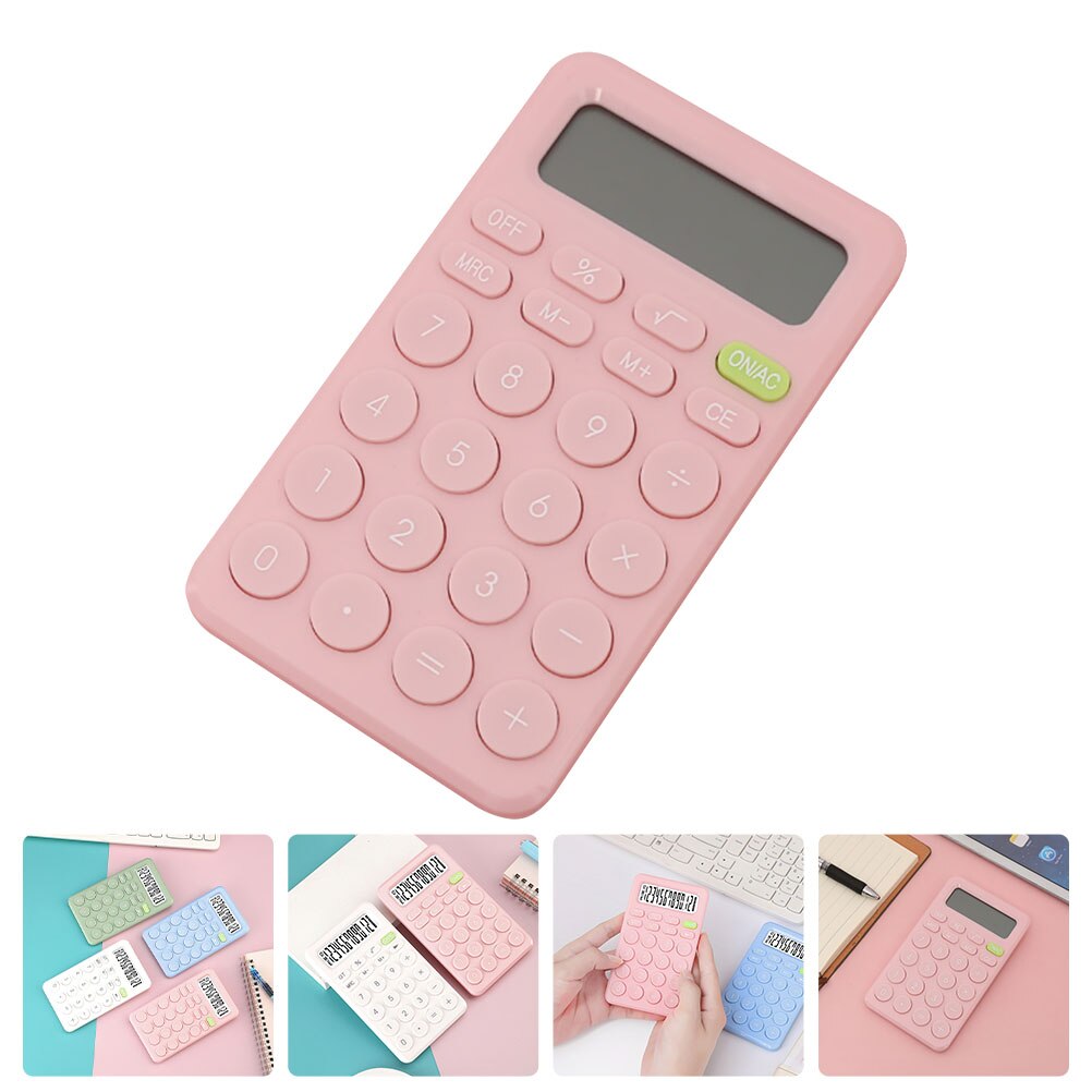 Mini Calculator School Student Calculator Adorable Kids Calculator Calculating Device