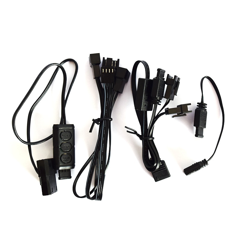 Pccooler 3/Pack HALO RGB Fan 12cm 12V＆5V FRGB 3pin＆4pin PWM Quiet Cooling Fans 120mm RGB Fan For CPU Cooler Liquid Cooling