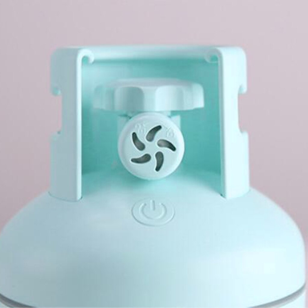 Mini Gas Tank Shape Humidifier Aroma Diffuser 7 Color change for Home