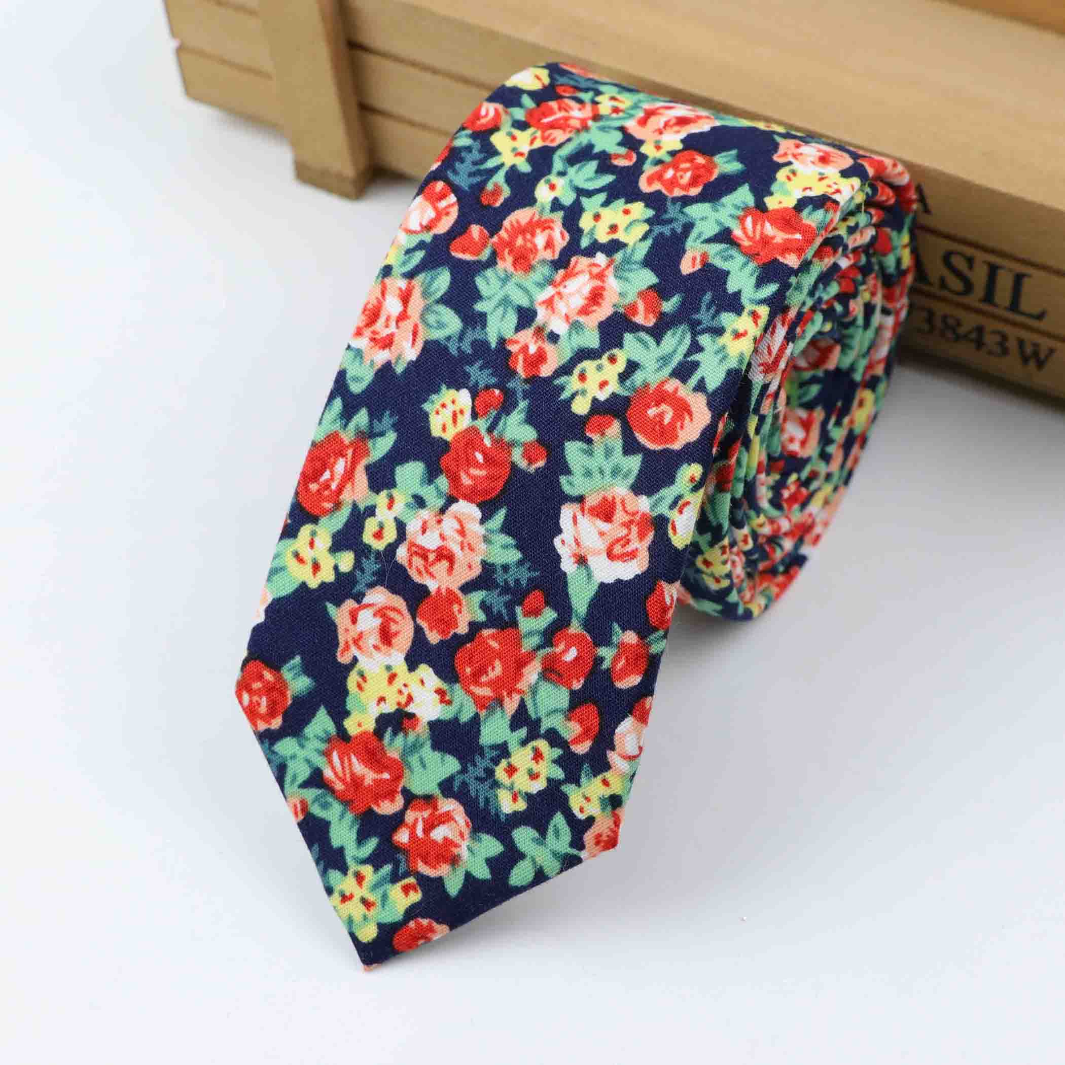 Tyyli solmio casual check keinotekoinen puuvilla kukka roes rusetti paisley skinny ties miesten pieni cravat