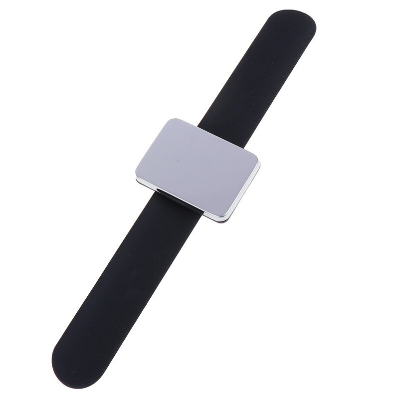 Bracelet magnétique pour Salon , sangle pour cheveux, outils de coiffure et de coiffure, accessoires de cheveux, Clip de fixation: Black