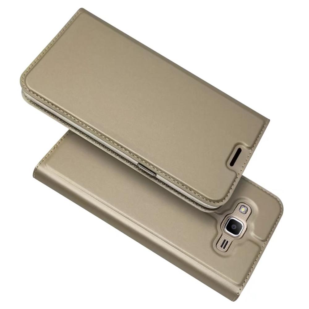 For Samsung Galaxy J3 Wallet PU Leather Case Magnetic Book Card Kickstand Protective Samsung Galaxy J5 Cover: Gold / Samsung J5 2016