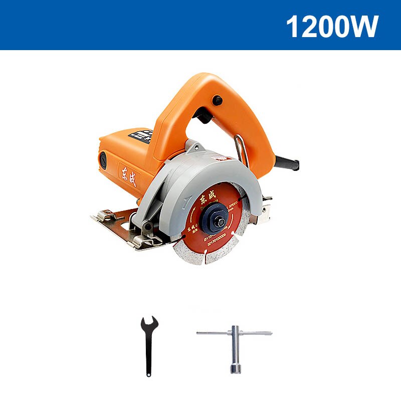 Cutting machine ceramic tile stone cutting machine industrial slotting woodworking special chainsaw portable marble machine: A