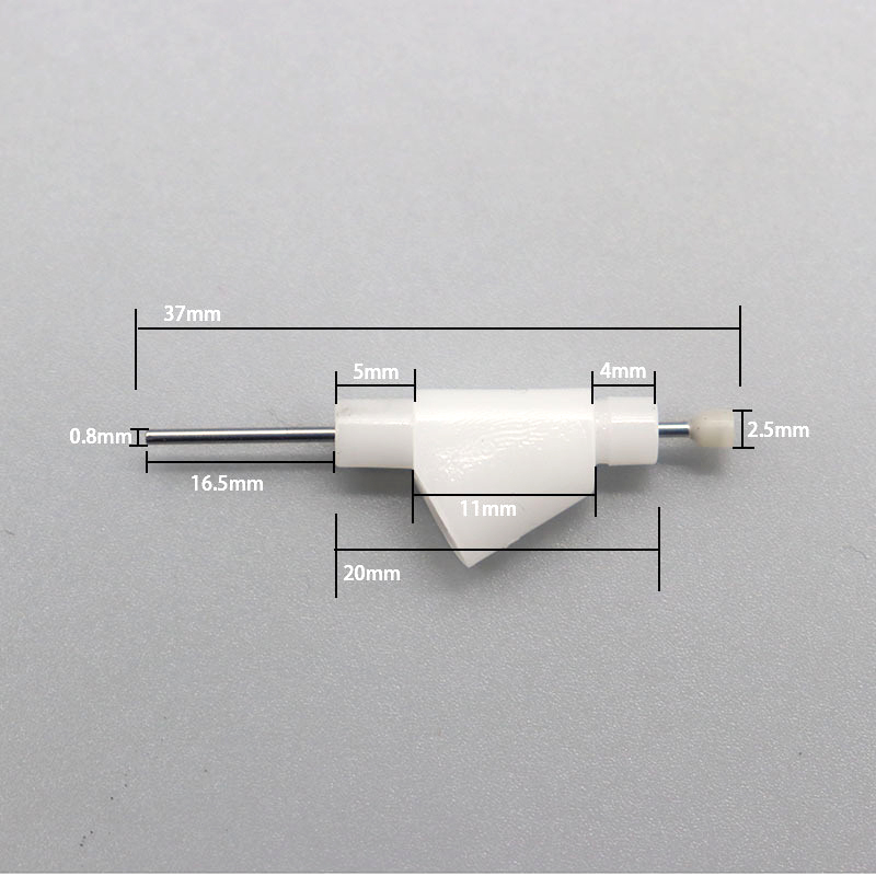 Valvola di tipo Y valvola di colla AB valvola di arresto della perdita di tipo T valvola di arresto della valvola di erogazione della colla in plastica piccola in miniatura needl: verde