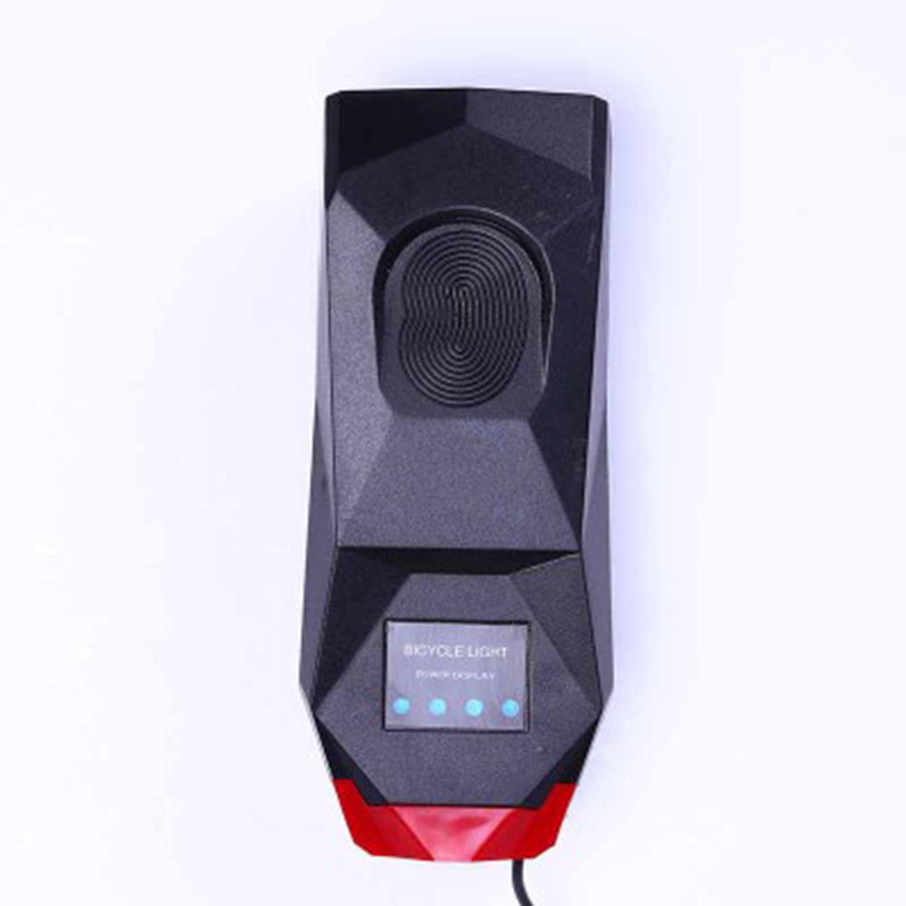 Fiets Licht Usb Oplaadbare 350 Lumen Fiets Lamp Front IPX5 Waterdichte Koplamp Zaklamp Fietslicht Fiets Accessoires: Rood