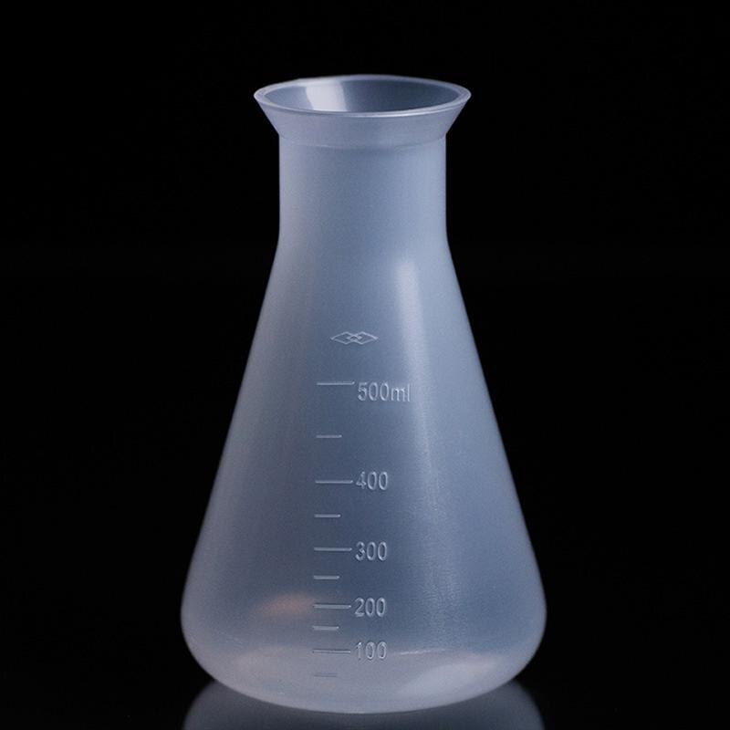 Winomo 3 Pcs Plastic Kolf Laboratorium Erlenmeyer Studenten Kids Educatief Speelgoed Laboratorium Kolf (50 Ml + 100ml 500 Ml)