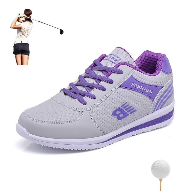 Frauen Herbst Winter Golf Schuhe Ausbildung drinnen Turnschuhe Wasserdichte Freizeit Golf Turnschuhe Mädchen Damen Geschäft Trainer Frauen