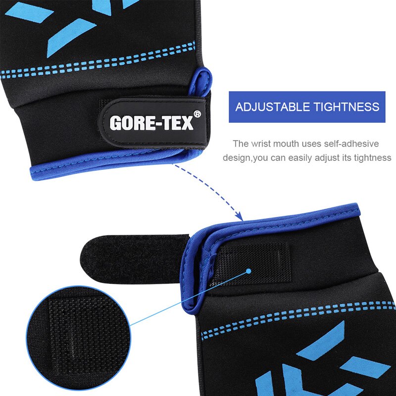 1 paar Angeln Handschuhe Anti-Unterhose Drei schneiden Finger Schutz Handschuhe Atmungsaktive Handschuh Männer Frauen draussen Angeln Ausrügestochen