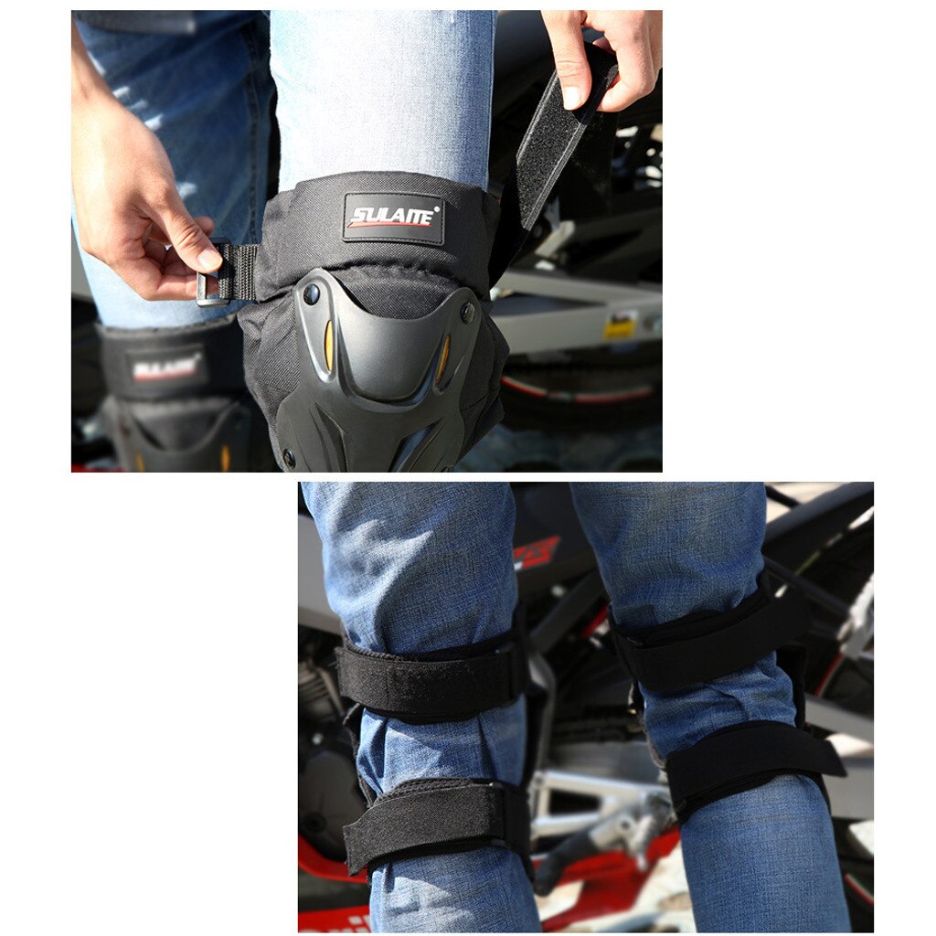 Roller Ski patinage garde coude genouillères genouillères moto Skateboard équipement de protection genou coude orthèse soutien # g4