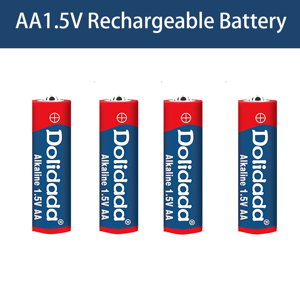 Tag AA battery 9800 mah rechargeable battery AA 1.5 V. Rechargeable Alcalinas drummey +1pcs 4-cell battery charger