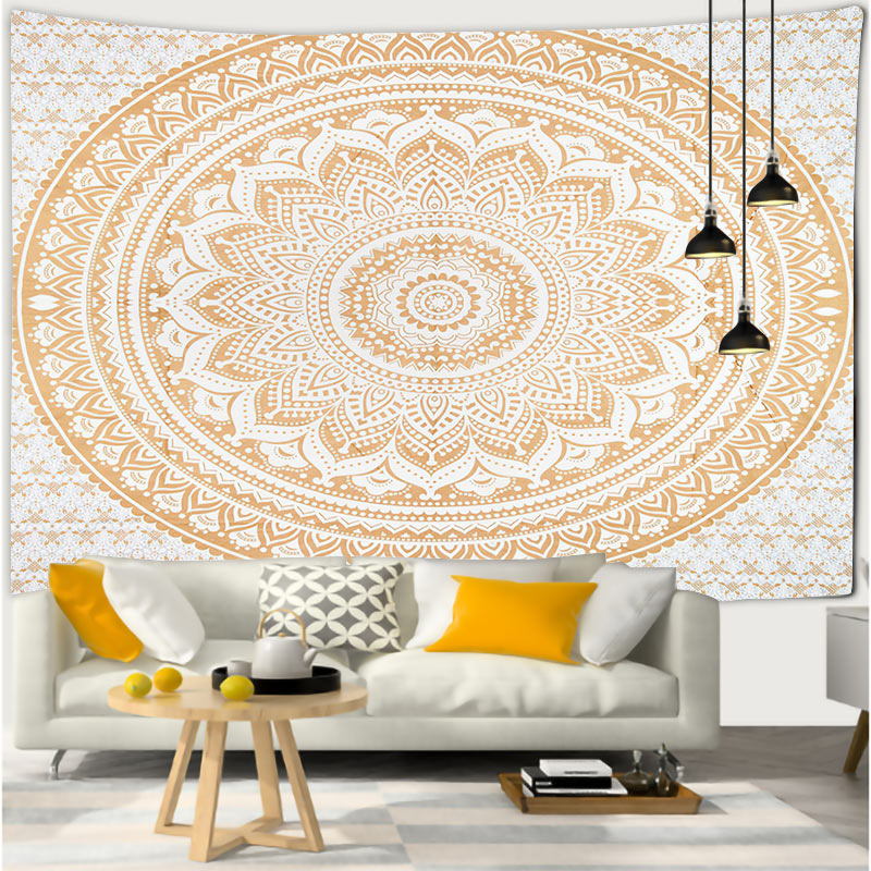 Mandala Tapestry Wall Art, Home House Hogar, Bedroom Masion Jardim Aesthetic Decor for 2023 Tapiz Y2k Arazzi Wall Hang: 45x65 cm / Violet Gris