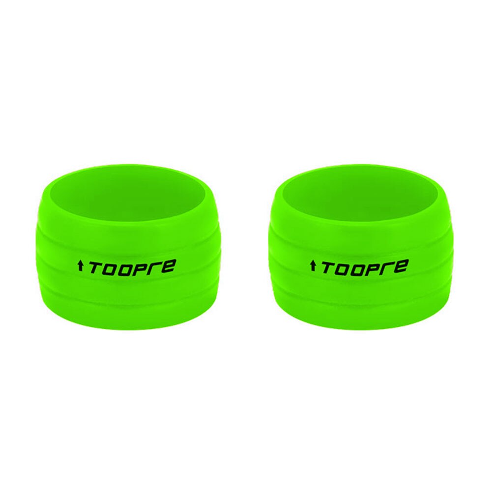 Fita de proteção para guidão de bicicleta, faixa de silicone anti-deslizamento para guidão de bicicleta, 2 peças: Green