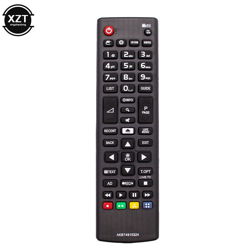 Fjernkontroll for lg akb 74915324 trådløs abs erstatning fjernkontroll 433 mhz for lgakb 74915324 smart led lcd tv -kontroller