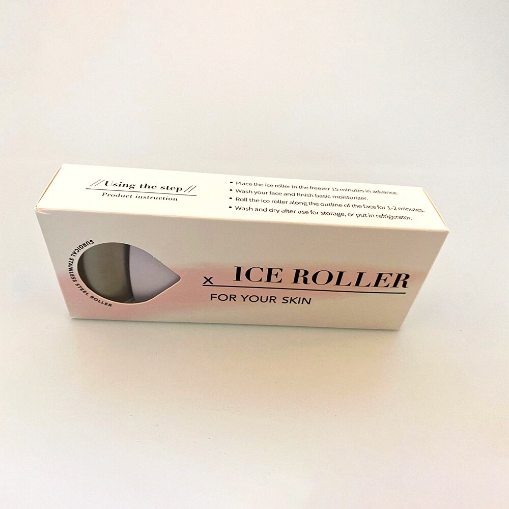 Ice Roller Rvs Body Gezicht Facial Koude Gel Cooling Therapie Massager