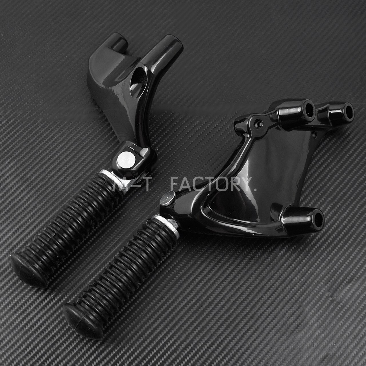 Rear Foot Rests Pegs Pedal Back Passenger Footpeg Assembly w/ Mounting Kit For Harley Sportster XL 883 1200 883C 883L