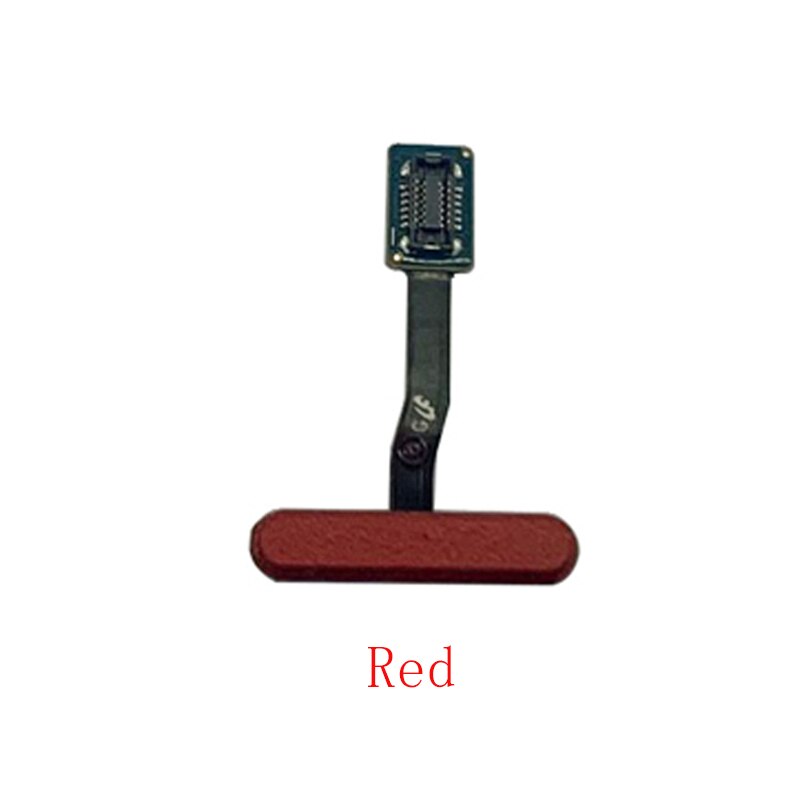 Fingerprint Sensor Home Button Flex Cable Ribbon For Samsung S10E G970F G970U Powr Button Flex Replacement parts: Red