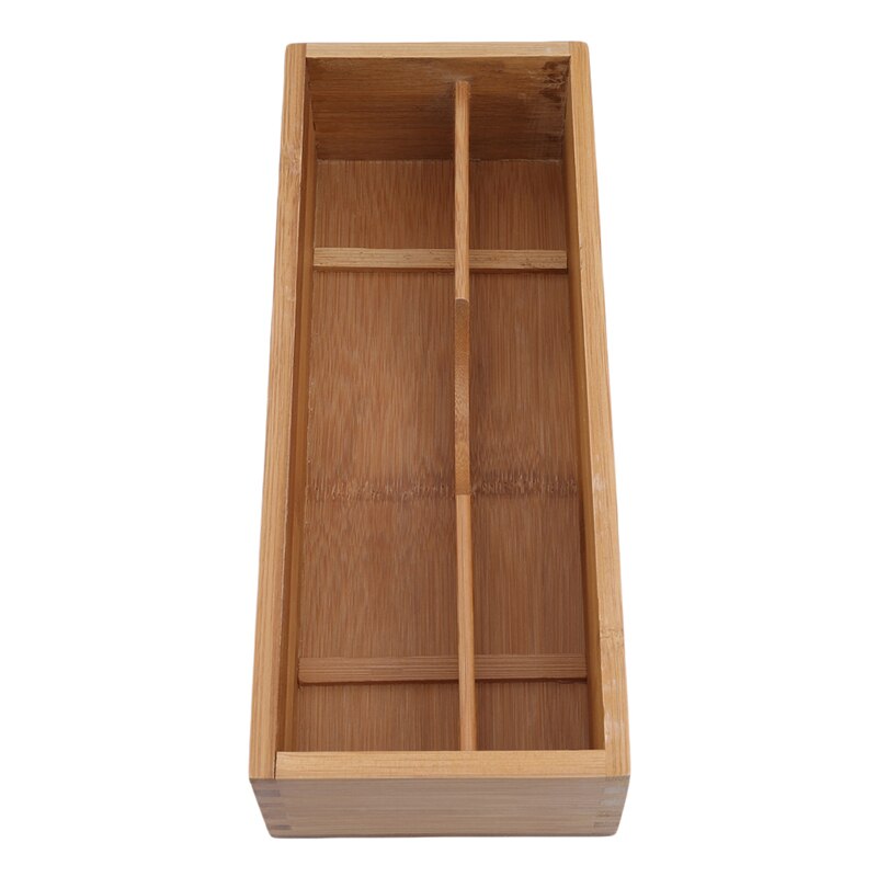 Kitchen Storage Organization Bamboo Eco-friendly Tableware Chopsticks Spoon Storage Container Home Dinnerware Storage Box