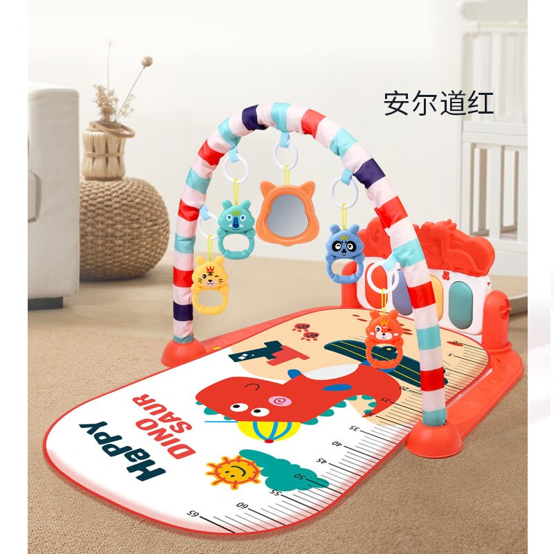 Baby Play Mat GYM Baby Toys Educational 0 12 Months Activity Playmat Musical Piano Infant Baby Learning Toys Newborn Carpet: Green KongLong