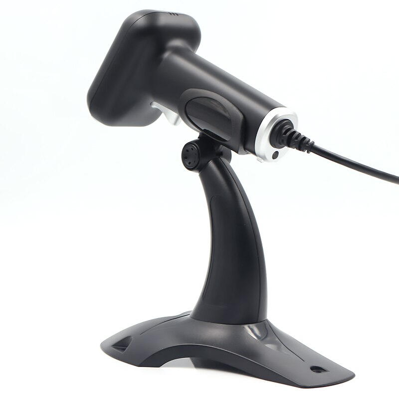 High Speed 2D&1D BARCODE SCANNER QR code scanner with stand: QR with stand